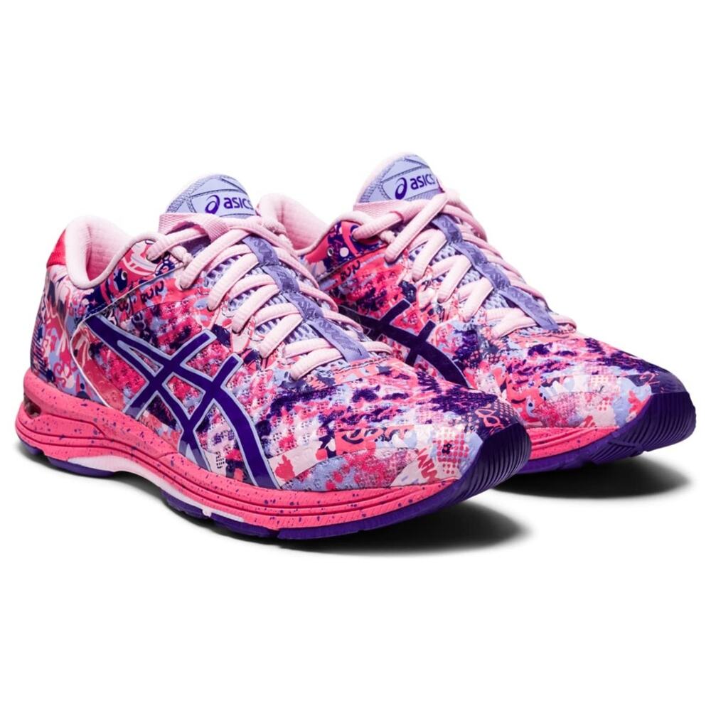 ASICS Noosa Tri 11 Women's Running Shoes Athletic 8.5, Pink Cameo/Gentry Purple